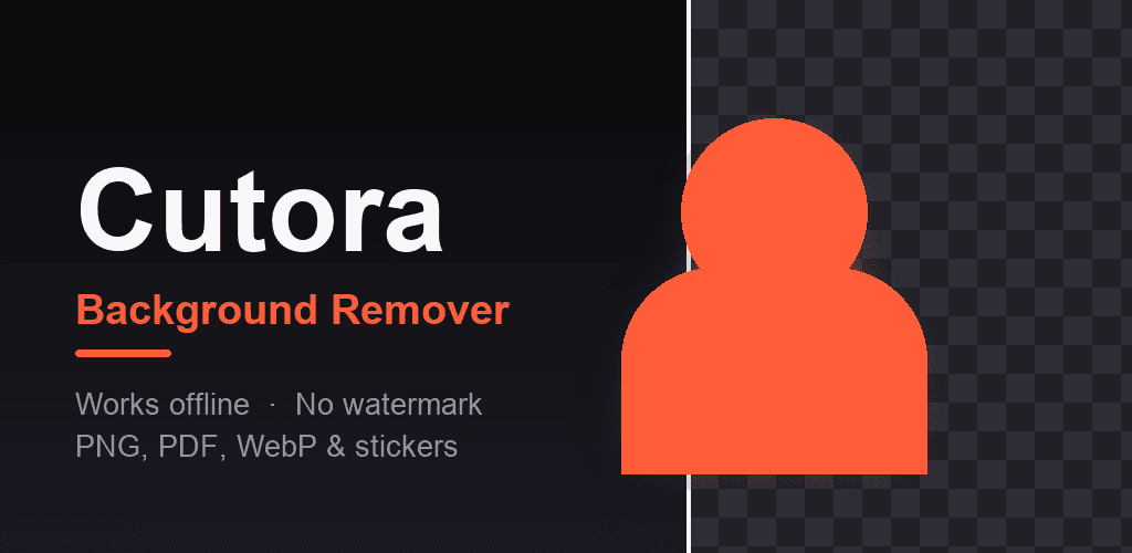 Cutora — One-tap background remover — offline, no watermark.